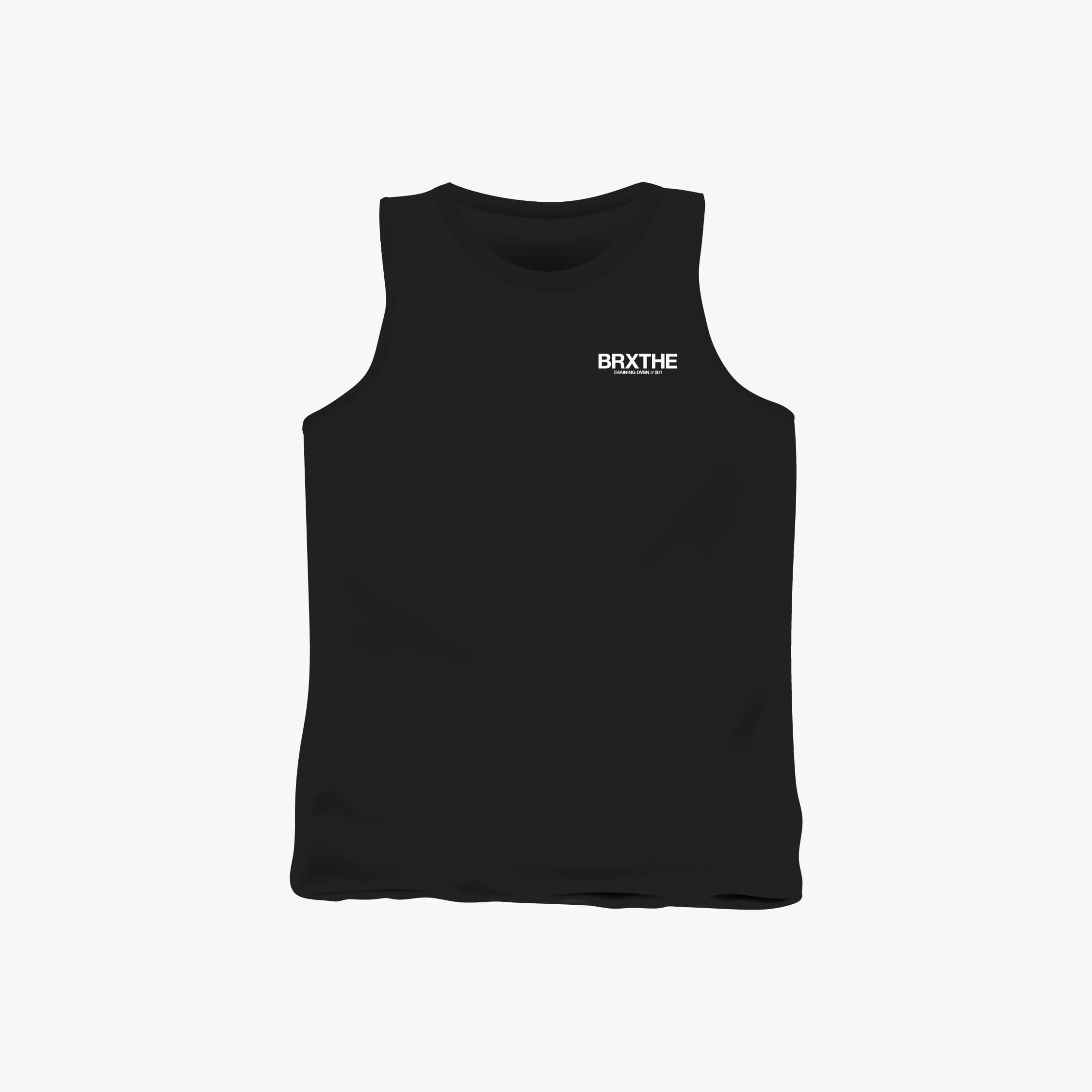 365 Training cutoff in black featuring BRXTHE training division chest logo